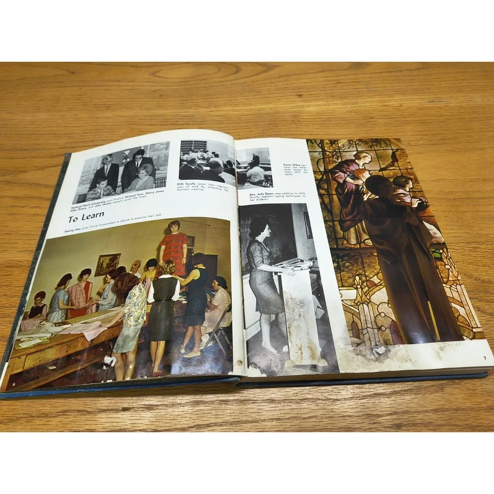 1966 Shawnee Oklahoma Highschool Yearbook‎